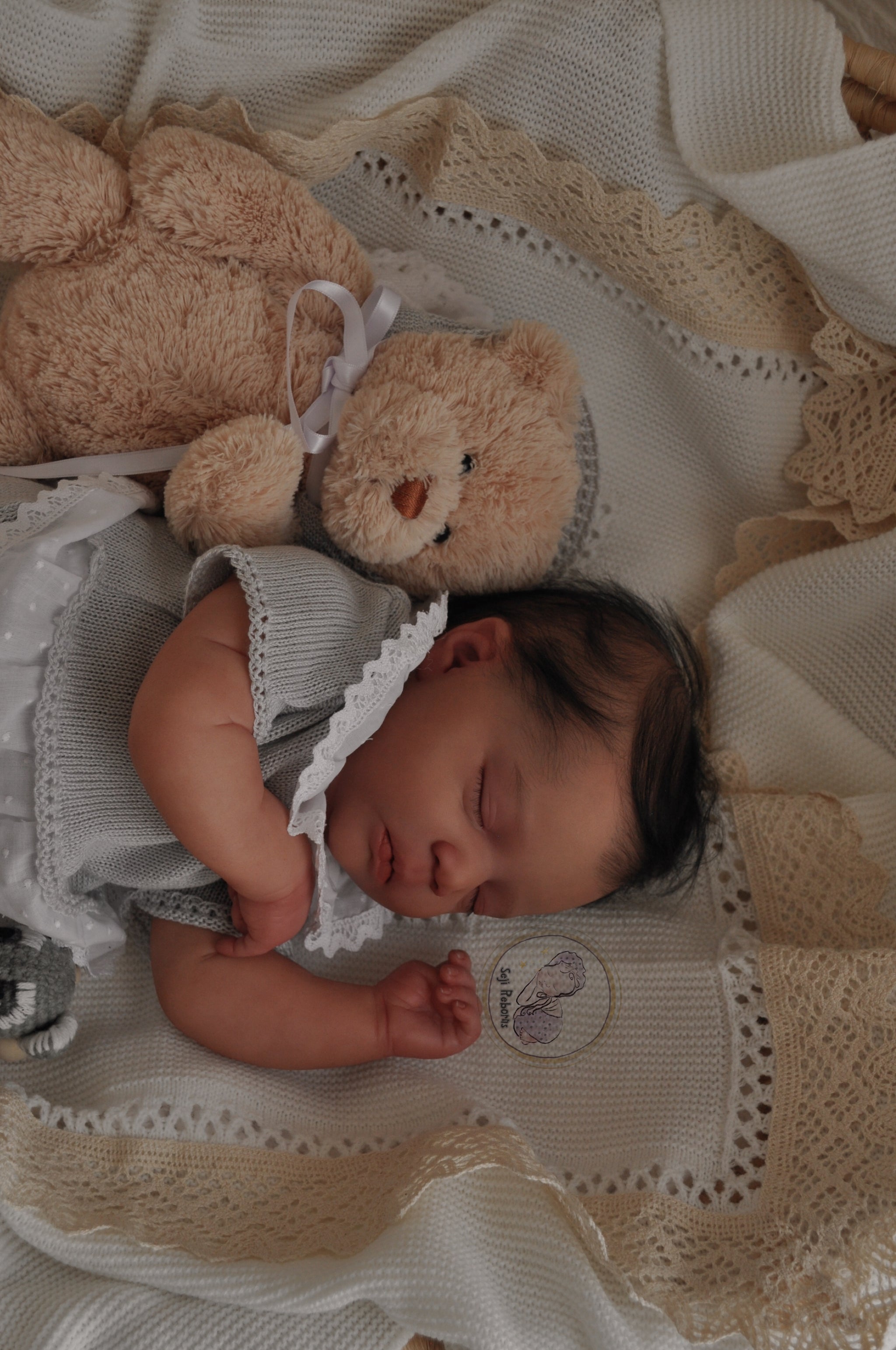 Johanna asleep reborn baby - made to order