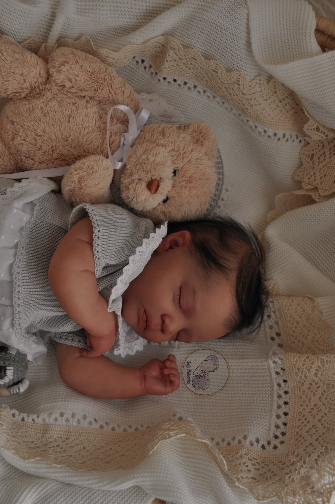 Johanna asleep reborn baby - made to order