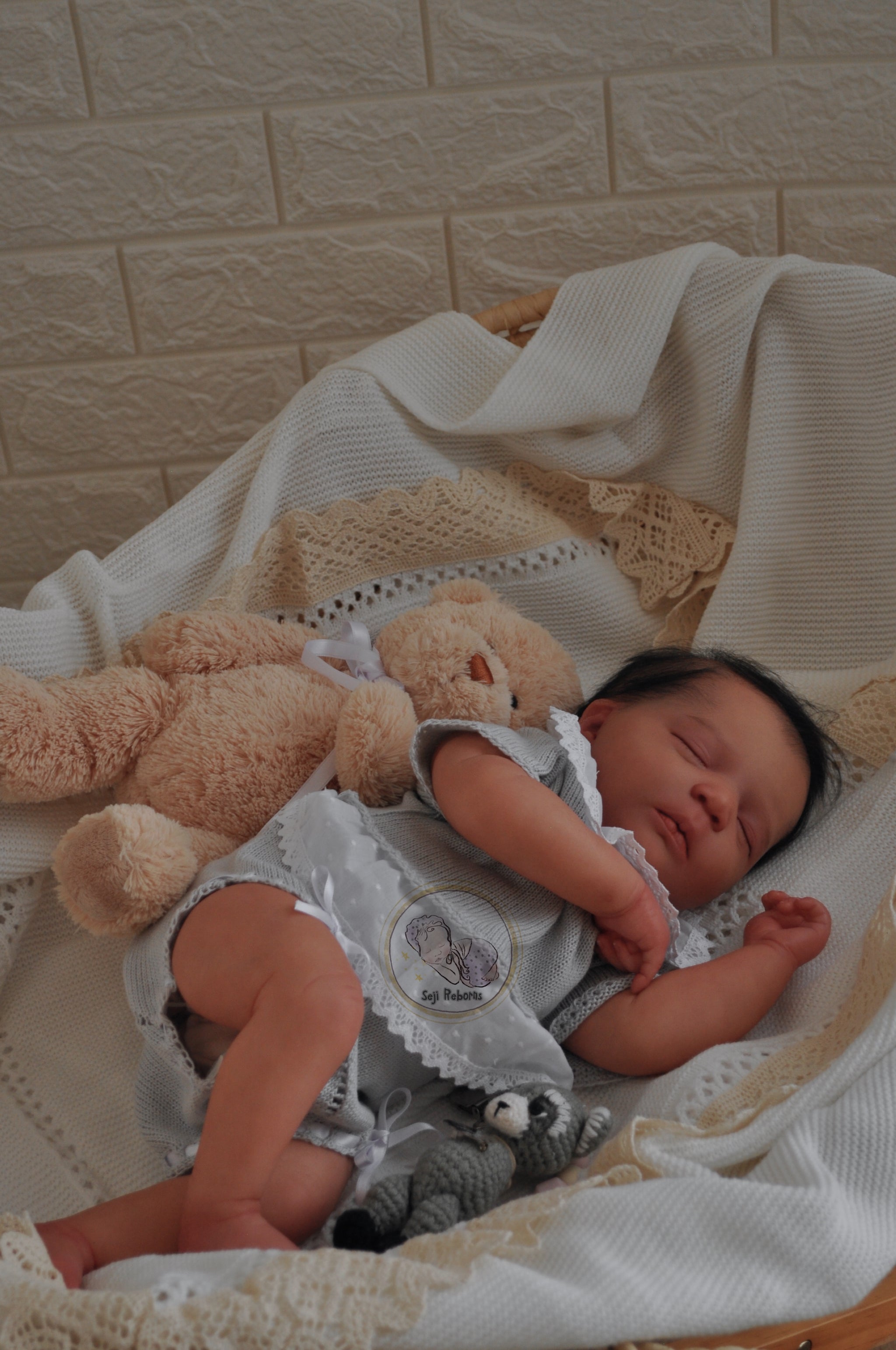 Johanna asleep reborn baby - made to order
