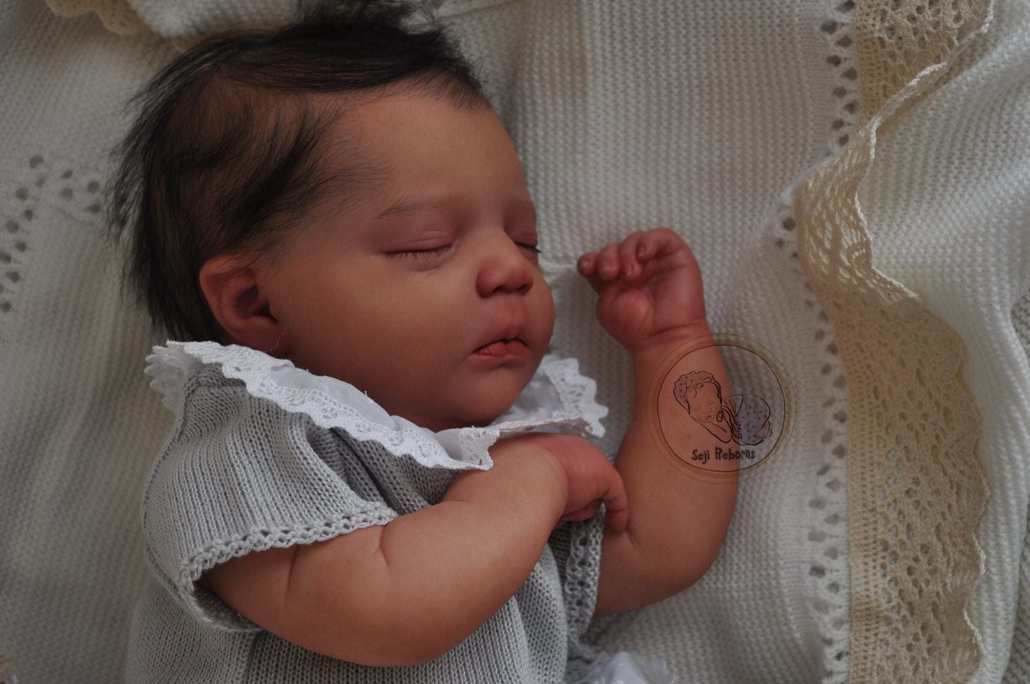 Johanna asleep reborn baby - made to order