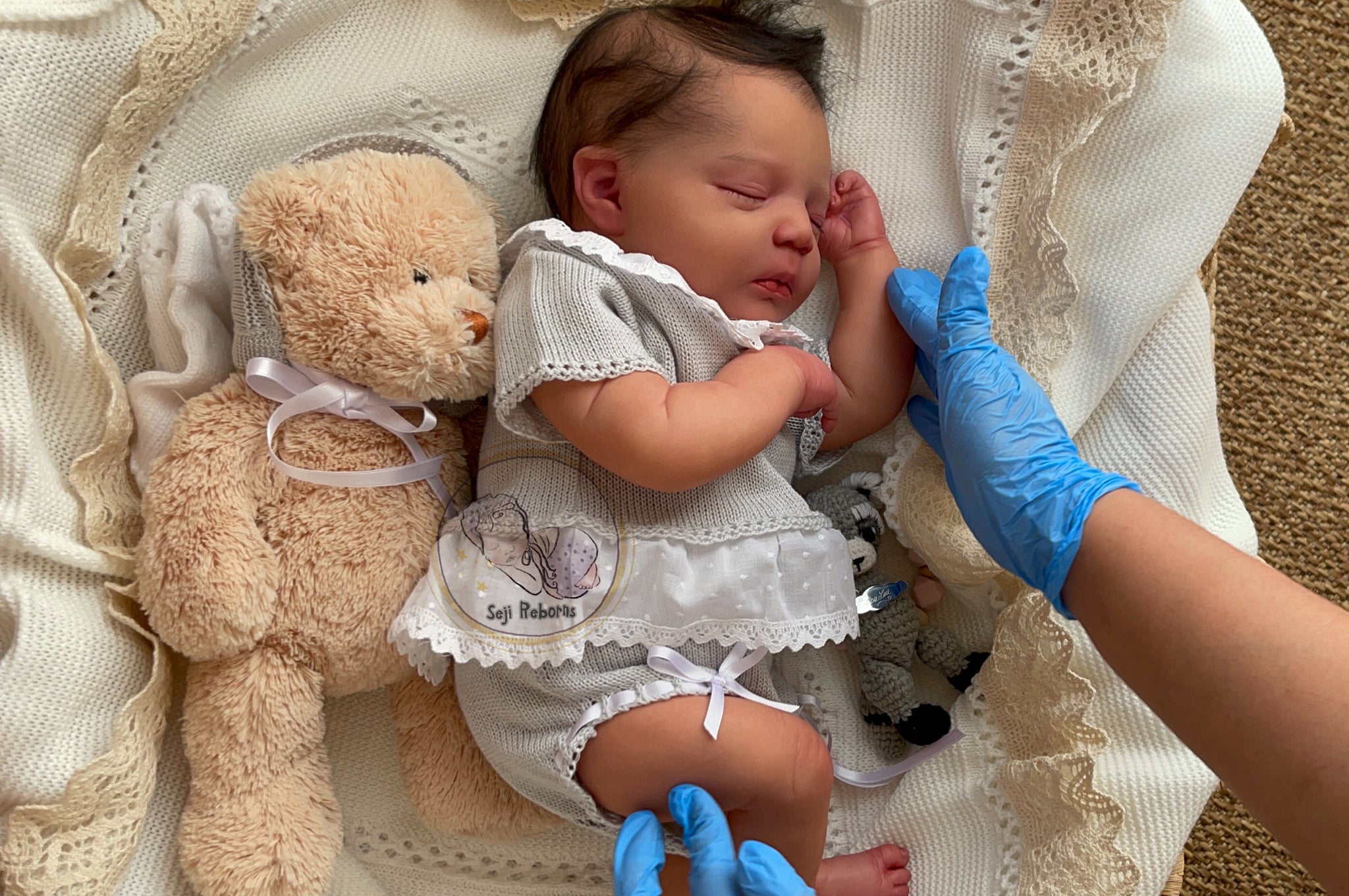 Johanna asleep reborn baby - made to order