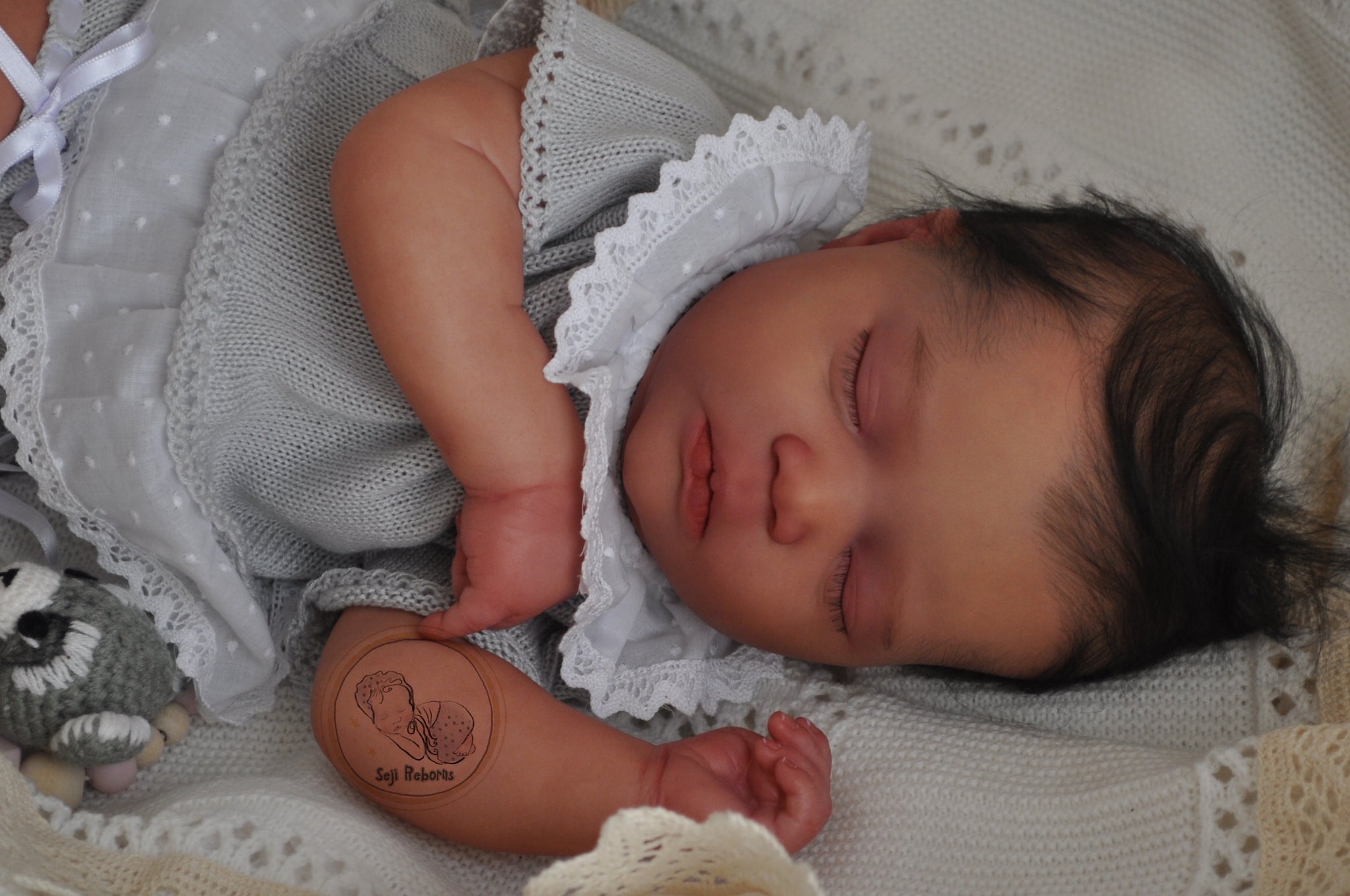 Johanna asleep reborn baby - made to order