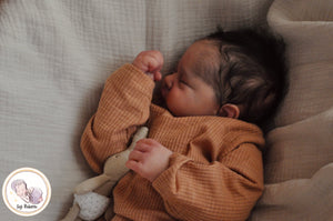Leandre asleep reborn baby ready to ship
