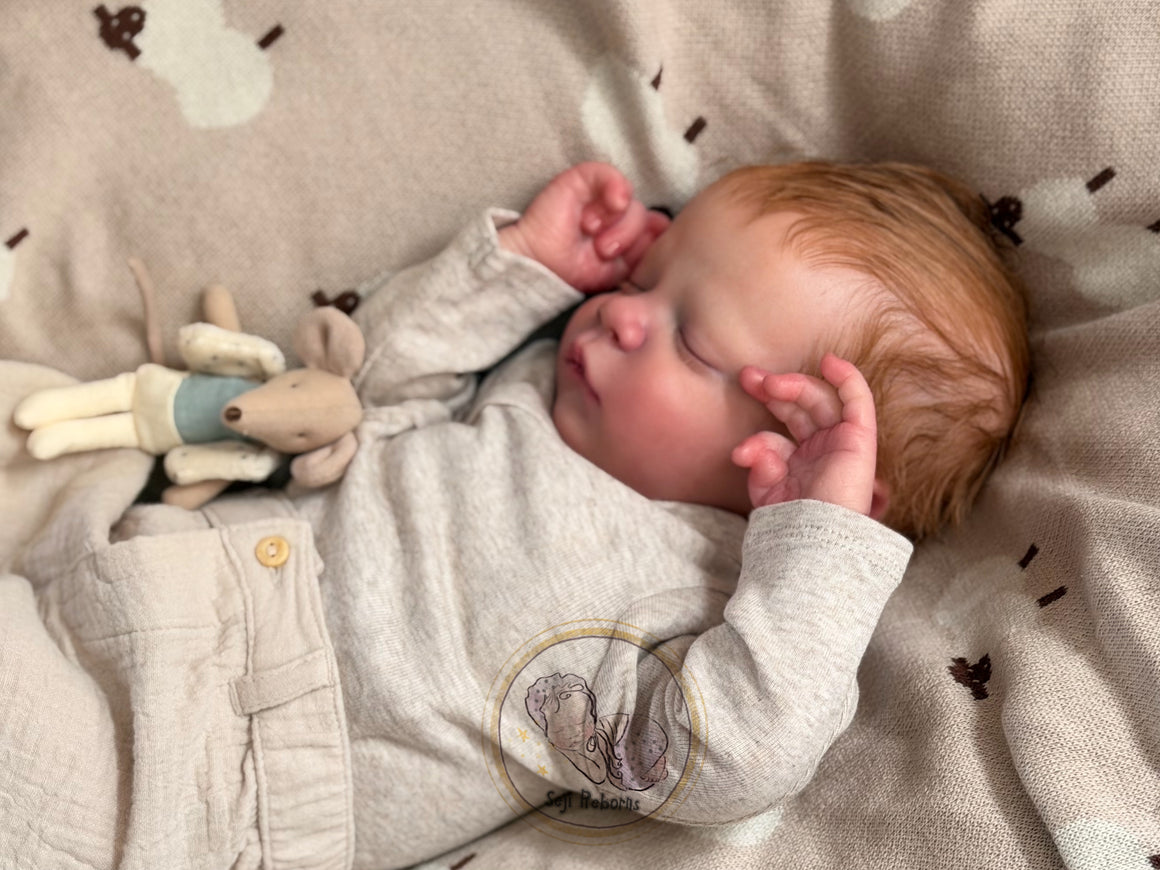 Christopher asleep Ready to SHIP