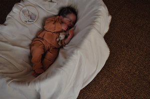 Leandre asleep reborn baby ready to ship