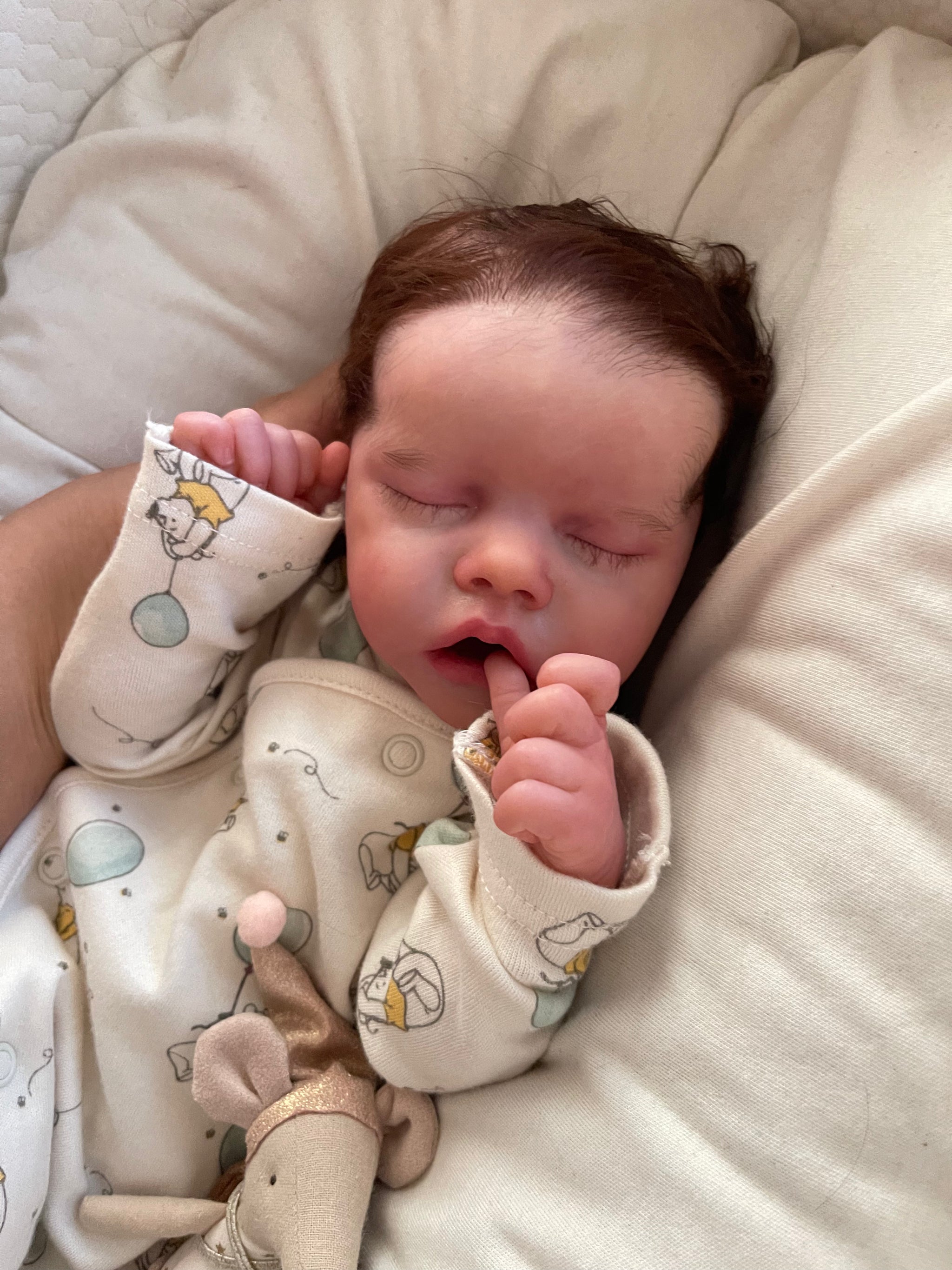 Twin A by Bonnie brown reborn baby doll seji reborns