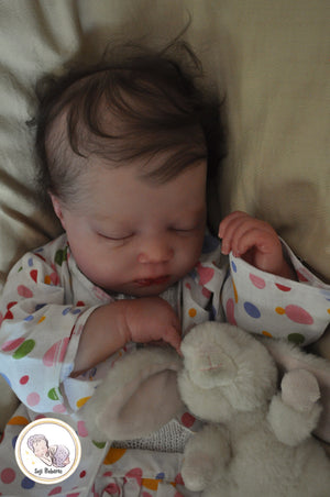 Johanna asleep reborn baby - made to order